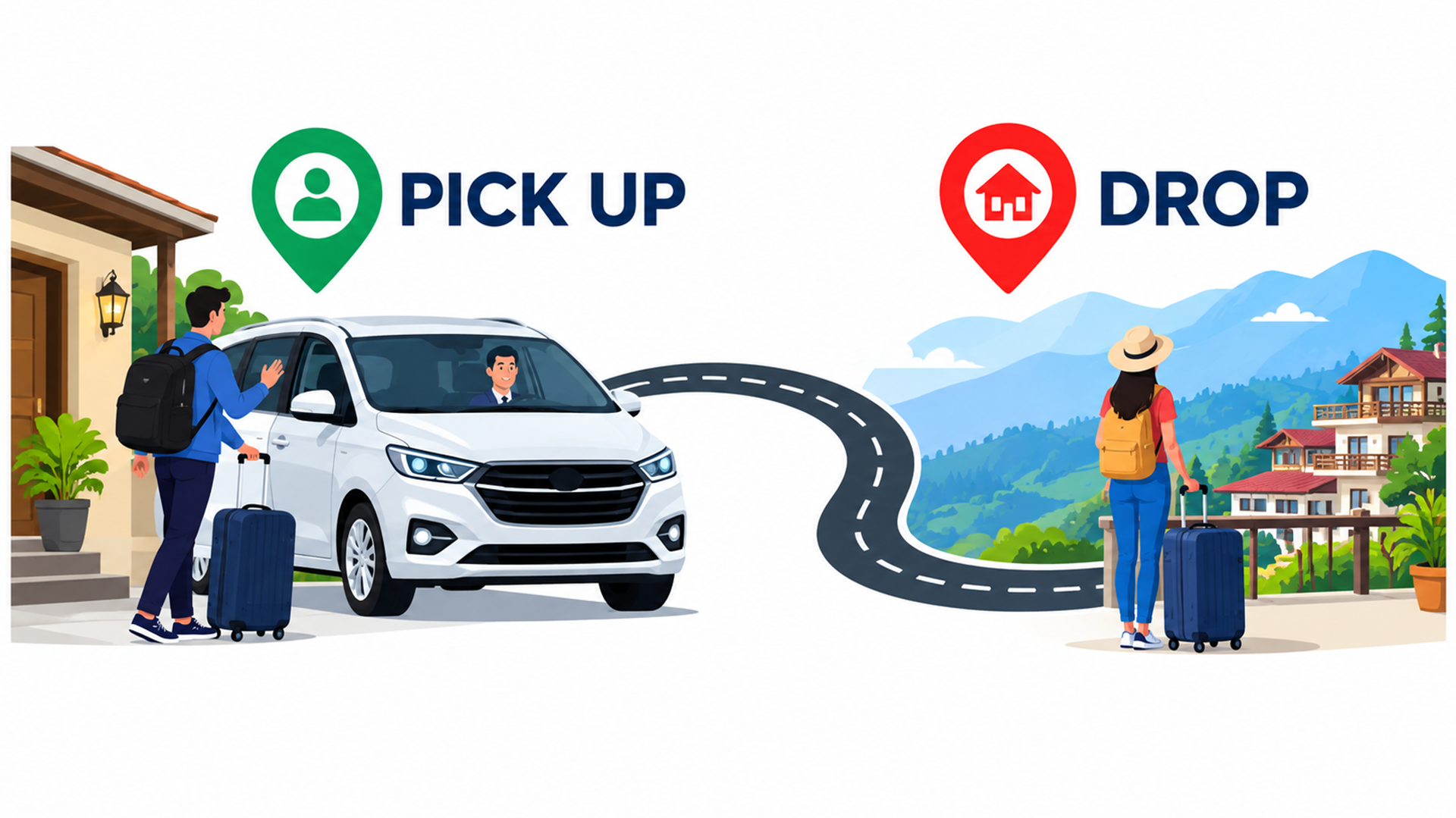 Pick up / drop facility
