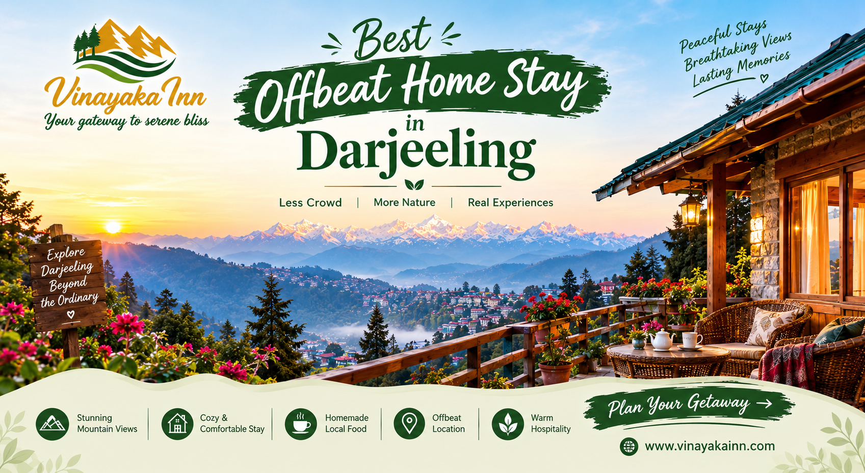 Why Choose an Offbeat Homestay in Darjeeling for a Peaceful Mountain Stay?